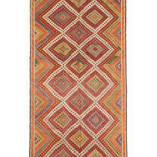 26093 - Anatolian Antique Cacim Rug